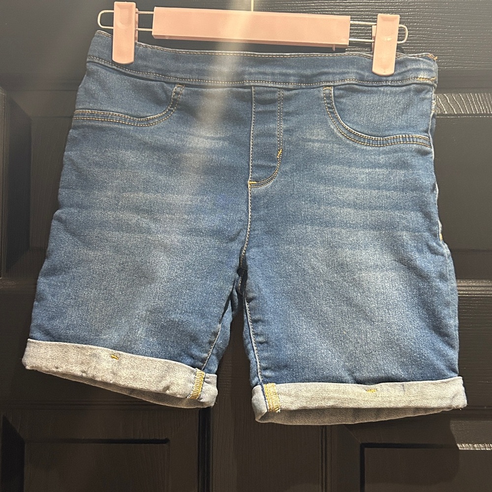 Levi's Girlfriend Midi Denim Shorts - girls size 14
